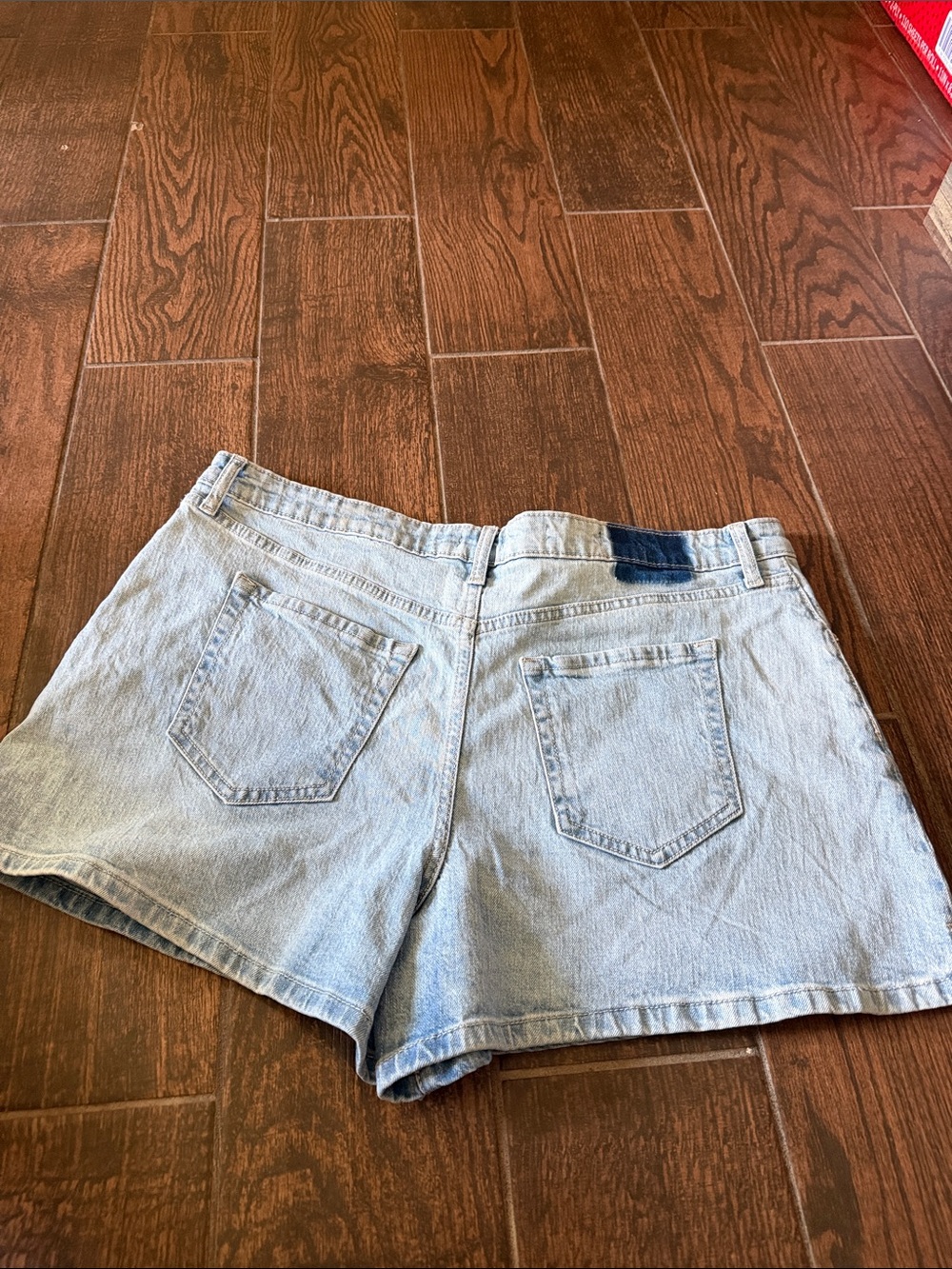 wild fable Light Wash Denim Shorts - Picture 3 of 3